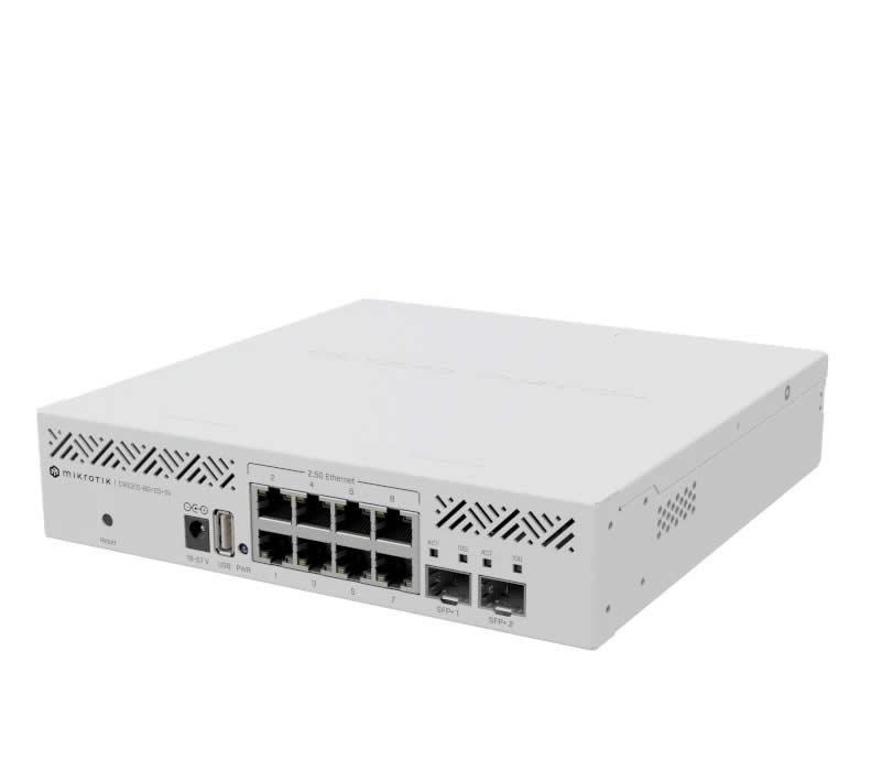 MikroTik CRS310 8G 2S IN Switch 8x25GbE 2xSFP 